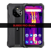 Black view bl8800 nachtsicht & bl8800 pro 5g robustes telefon wärme bild kamera flir®Smartphone 6.58 