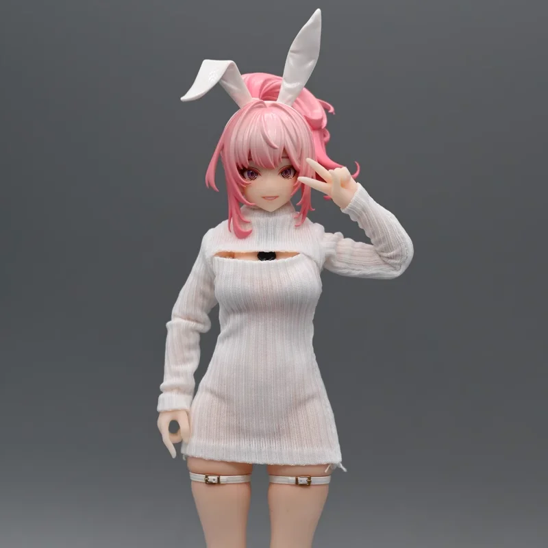 Модель плотного прилегающего свитера в масштабе 1/12 для солдатиков 6-дюймового