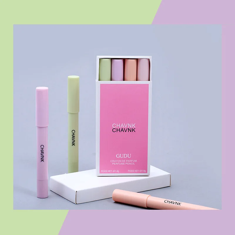

Tubular Solid Perfume Pen Set Fresh Ladies Student Party Cross-border Online Celebrity Solid Perfume Incense Stick Bulk
