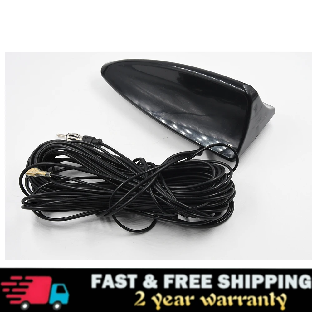 

For DAB Car Aerial Antenna SMB Adapter AM/FM Shark Fin Roof Decorate Aerial