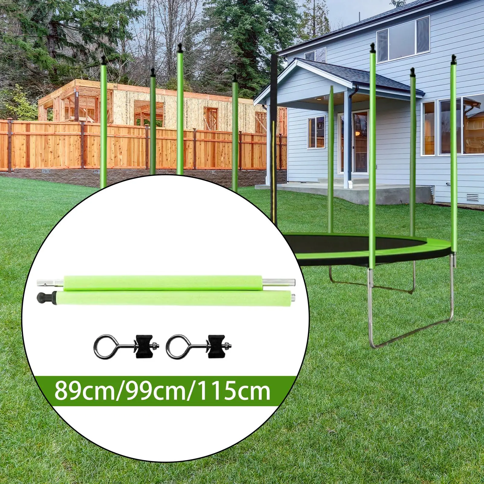 Набор батутов с зажимом и фурнитурой Сменные аксессуары для игровой площадки