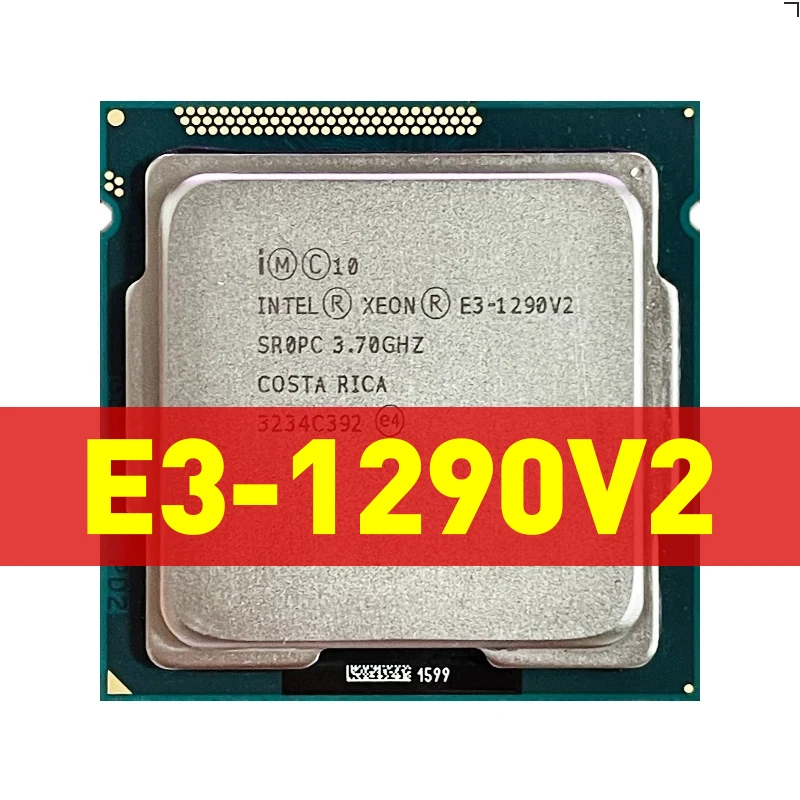 

Процессор Intel Xeon Φ E3 1290 V2 E3 1290v3 3,7 ГГц четырехъядерный восьмипоточный ЦПУ процессор 8 Мб 87 Вт LGA 1155