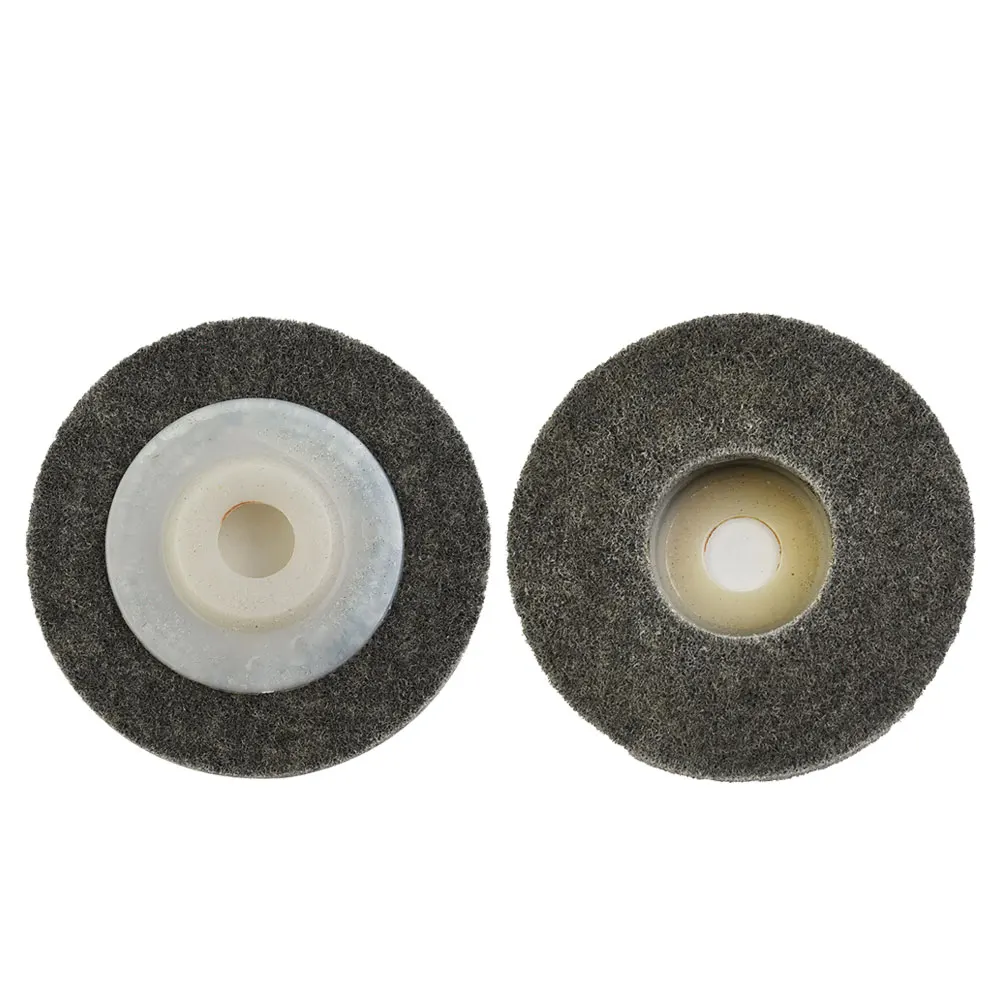 

Tool Buffing Wheel Dark Gray Abrasive Flap Metal Wood Nylon Fiber Polishing Buffing Wheel Pad Disc Angle Grinder