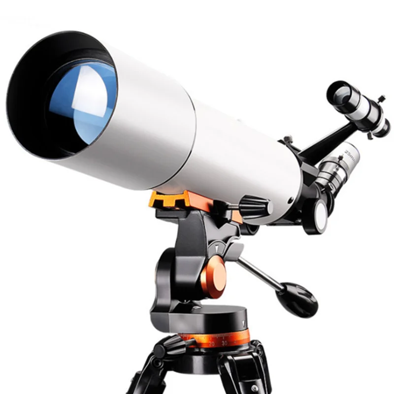 

Telescope 80mm Aperture 500mm AZ Mount Astronomical Refracting Travel Telescope For Astronomy With Carry Bag Telescopio