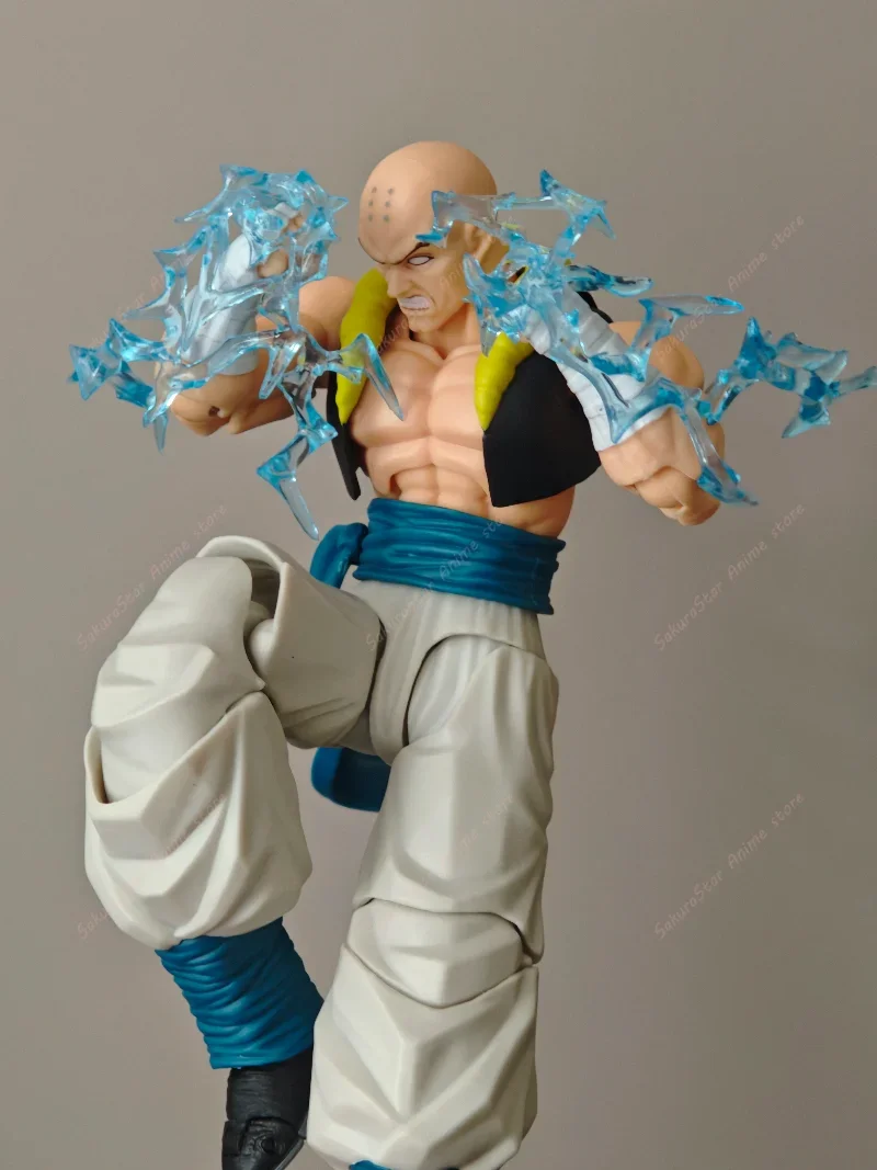 Фото В наличии: Новая фигурка Tonsenarttoys Kamione Dragon Ball Z SHF Super Saiyan SSJ SSJ2 Gogeta Son Goku Trunks, аниме-фигурка №4