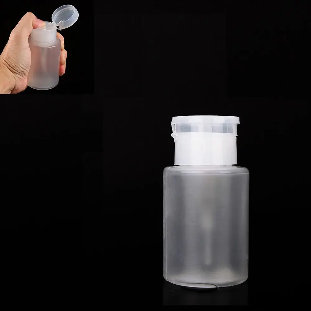 

Прочный дозатор 150 мл для домашнего сада, прозрачный диспенсер, бутылки для хранения инструментов для маникюра, Пустой насос