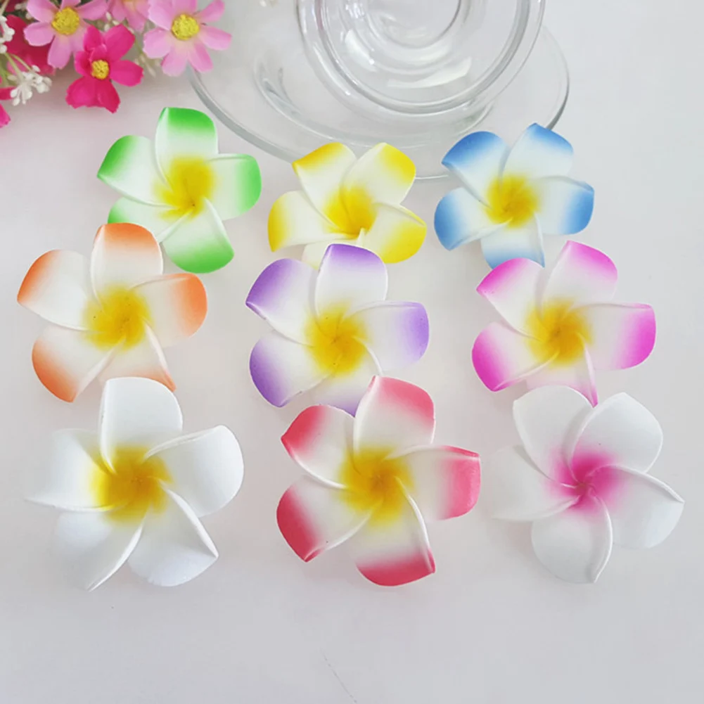 

1Pc Plumeria Flower Hair Clips For Women Girls Hairpins Egg Flower Barrette Hawaiian Wedding Party Bag Hat Accessories DropShip