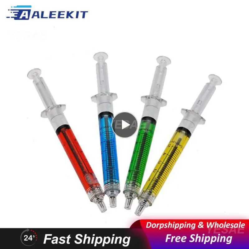 Тип инъекций Шариковая ручка Медсестра Подарок Жидкая Цвет Красный Синий