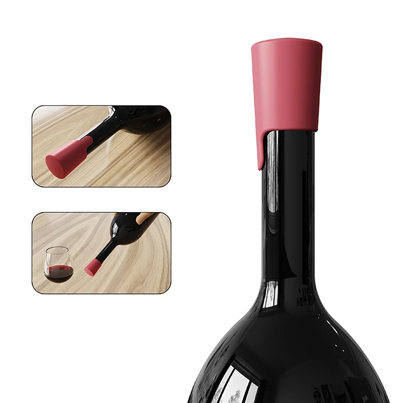 Силиконовые Пробки Для Вина Многоразовые Колпачки Бутылок Игристого Герметики