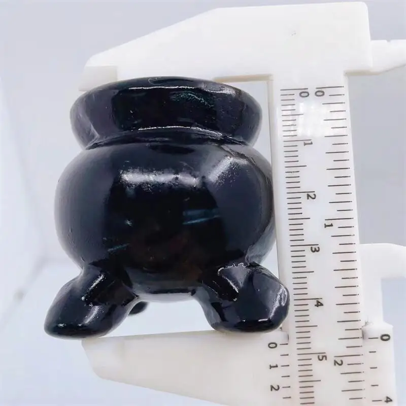 Подсвечник кварцевый с натуральным кристаллом 4 8 см