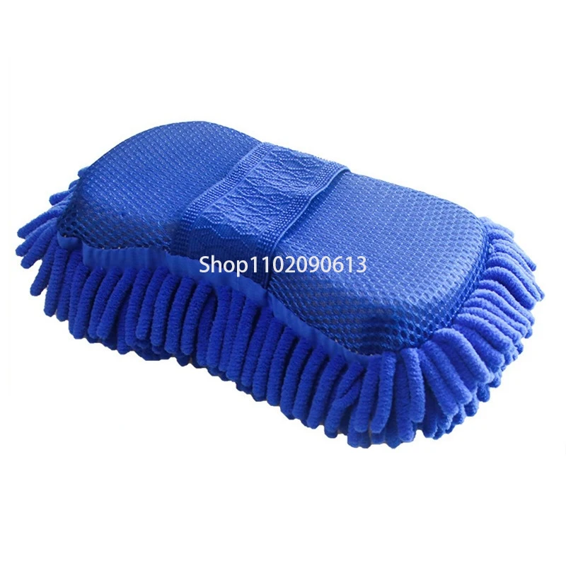 

1Pc Hot Car wash gloves car cleaning sponge Car Window Cleaning Ultrafine Fiber Chenille Anthozoan Washer Sponge Brush Supplies