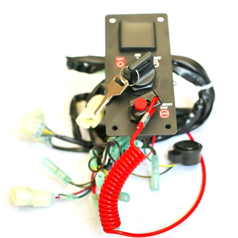 

Single Engine Ignition Cut Off Switch Panel Kit (4-LED) For Honda Outboards 06323-ZZ5-764