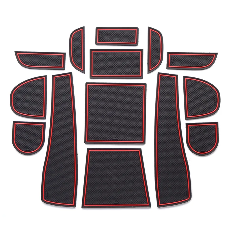 

Anti-Slip Car Gate Slot Mat For SUBARU FORESTER 2013 - 2018 Non-Slip Door Groove Pad Rubber Coaster Auto Interior Accessories