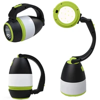 portable lantern rechargeable led camping tent lamp multi function emergency outdoor usb charge headlamp