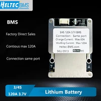 whosesale heltec 12v bms 3s 4s balance 120a 12 6v18650 battery protection board li ion bms for 1000w electric tools