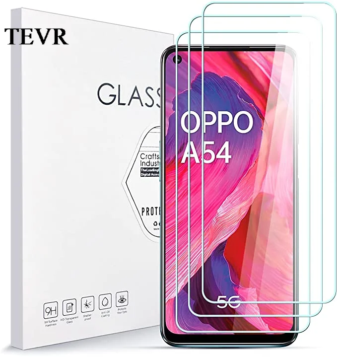 

For OPPO A54 Cover Tempered Glass for OPPO A 54 A54 5G Glass Screen Protector For Oppoa54 4G Transparent HD Glass Opo opp