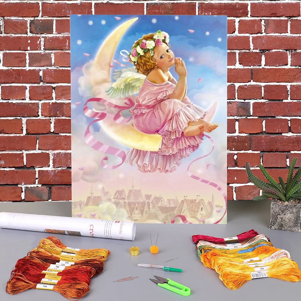 

Набор для вышивки крестиком 11 карат «ангельская религия»