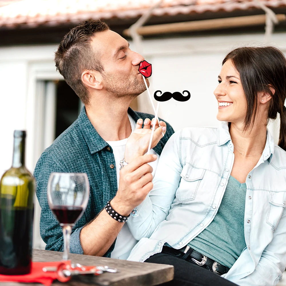 1 комплект реквизит для фотобудки на День Святого Валентина романтическая