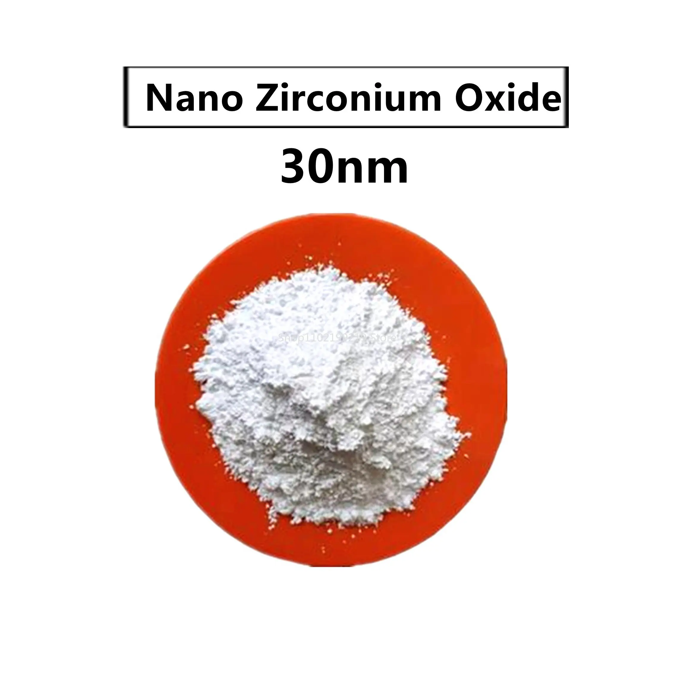 

30nm Nano Zirconium Oxide High Quality 95% ZrO2 NanoPowder Yttria Stabilized Zirconia Powder