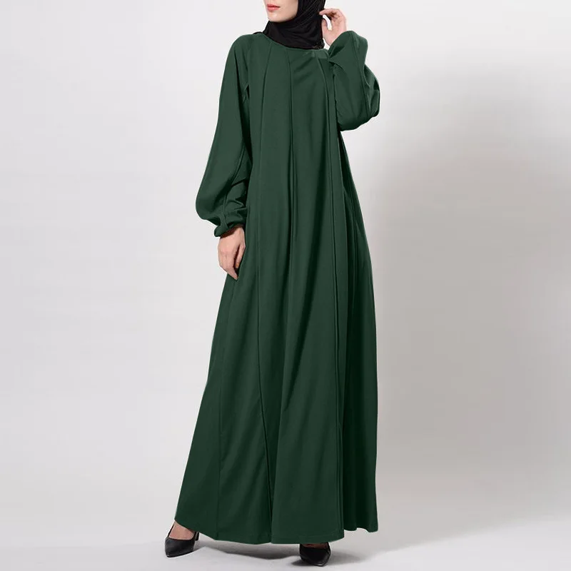 

S-5XL Muslim Dress Women Maxi Dresses Chiffon Summer Dress Dubai 2023 Dress Robe Muslim Clothes