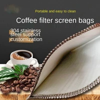 stainless steel coffee filter conical 2 3 cups coffee filter reusable portable indoor and outdoor coffee accessories