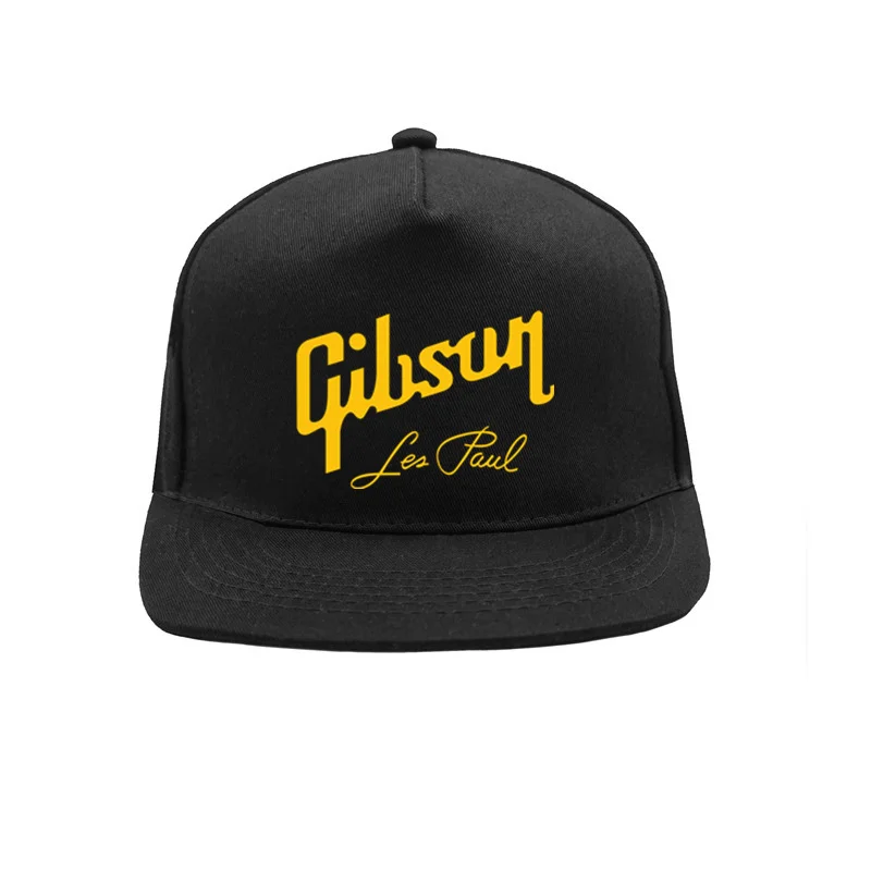 

Брендовые шляпы Guitar Gibson, крутая Регулируемая бейсбольная кепка Gibson в стиле хип-хоп