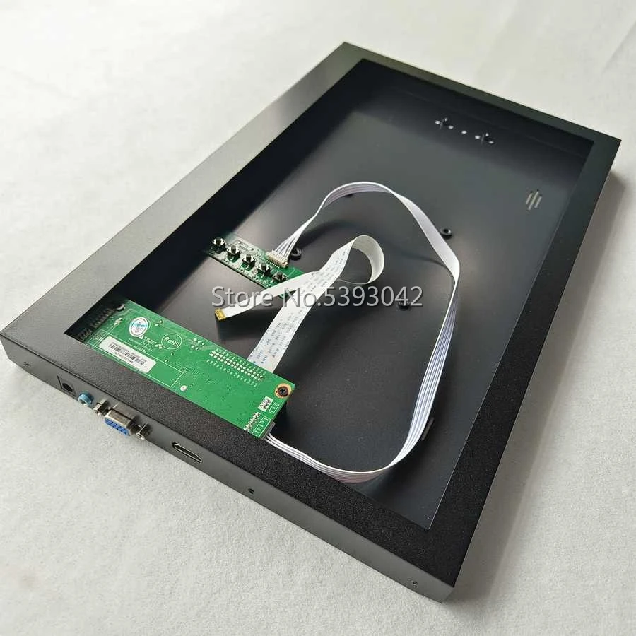 

For B133HAN05.A/B/C/D/E/F/H/K 1920*1080 Display Alloy Metal Case EDP-30Pin Drive Control Board LED Kit 13.3" VGA HDMI-compatible