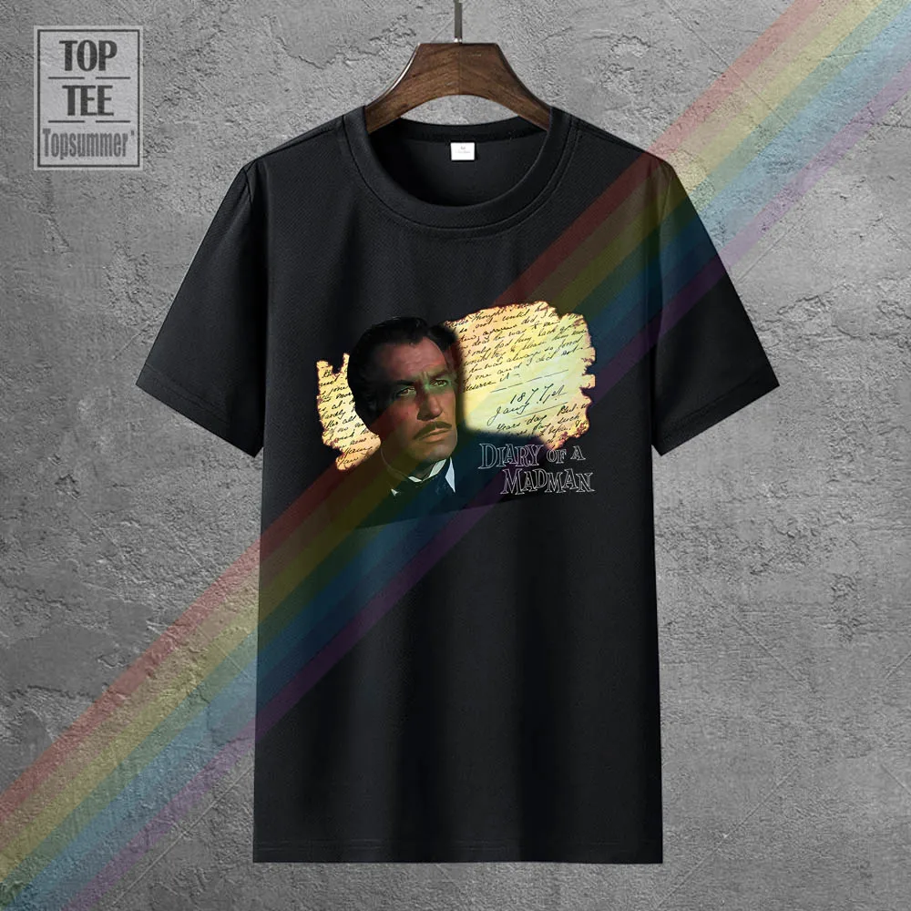 

Футболка с дневником сумасшедшего, готические Забавные футболки, ужасная Корейская одежда, Kpop футболка с черепом, Ретро футболка