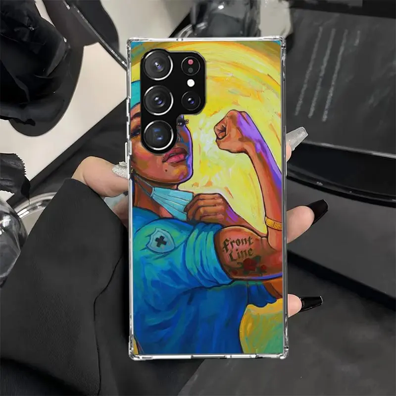 Чехол для телефона Medicine Nurse Doctor Samsung Galaxy S25 S23 S24 Ultra S22 Plus S21 S20 FE S10E S10 + S25U Мягкий