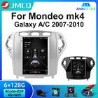 2 Din Android 10,0 для Ford Mondeo mk4 Galaxy AC 2007-2010 для автомобильного радио в стиле Tesla мультимедийный видеоплеер 4G Carplay Stereo