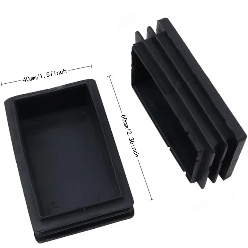 10 шт. пластиковые заглушки для столов 40 х60 мм