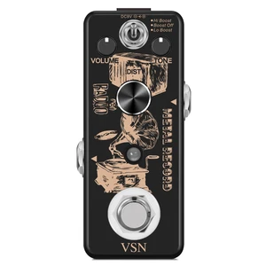 VSN Analog Heavy Pedal Guitar Metal Distortion Effect Pedals Holy War Guitar Metal Case For Electric Guitar Bass