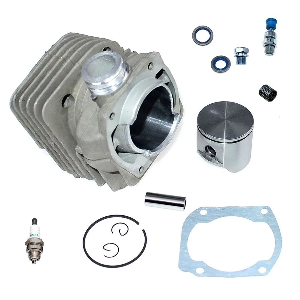 Комплект поршня цилиндра 50 мм подходит для Husqvarna 362 365 371 372 375 Jonsered 2063 2071 2163 2171 CS2163