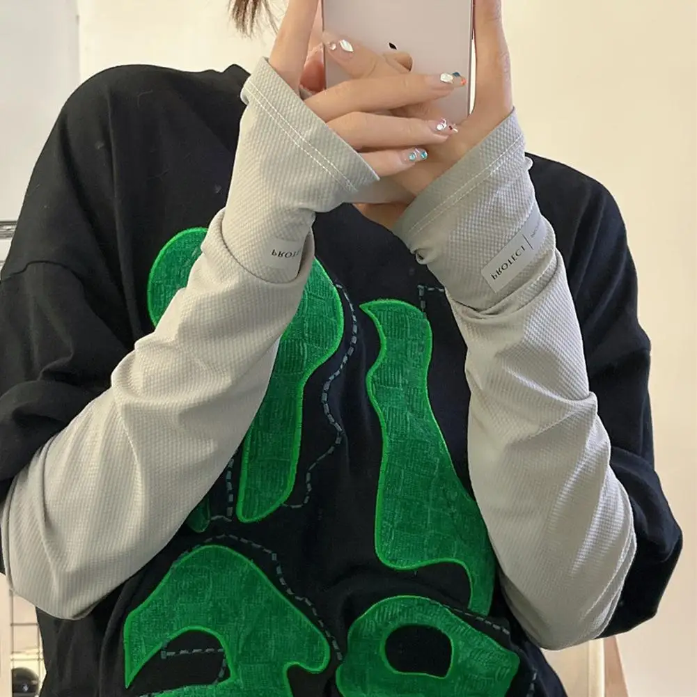 Поддельные рукава ледяные крутые защита от УФ-лучей носочки для рук летняя