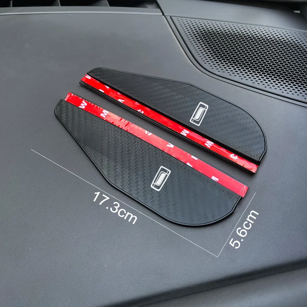 Автомобильное зеркало заднего вида дождевая наклейка для бровей внутреннее