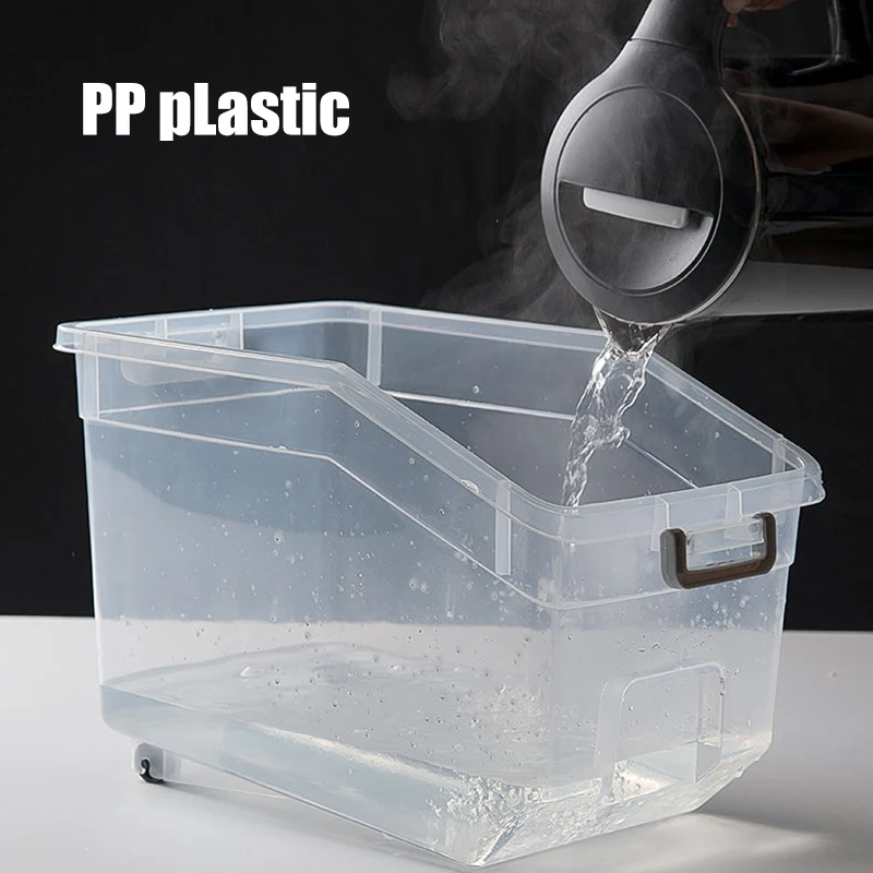 Скидка Контейнер для хранения риса 10 кг, контейнер для зерна, дозатор риса, ведро для зерен, кофейных зерен, контейнер для пищевых продуктов для дом... Цена Контейнер для хранения риса 10 кг, контейнер для зерна, дозатор риса, ведро для зерен, кофейных зерен, контейнер для пищевых продуктов для дом...