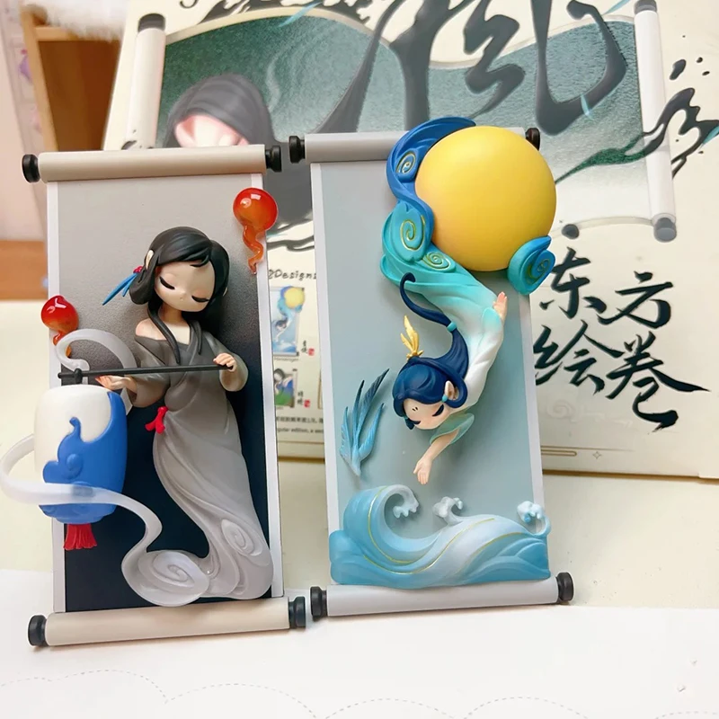 Лидер продаж оригинальный сон китайская серия свиток фотоколлекция милая модель