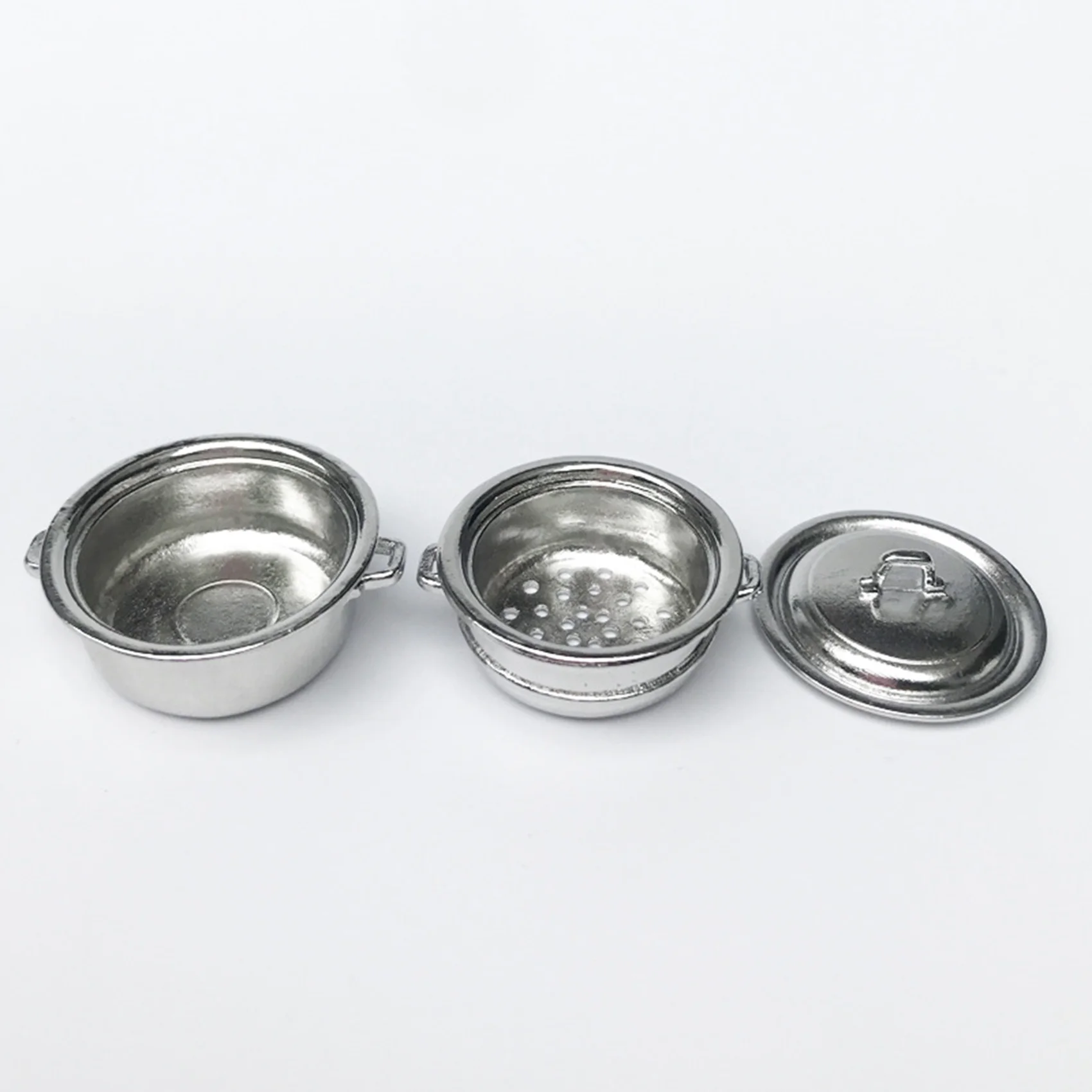 1/12 кукольный домик миниатюрная пароварка имитация 3-слойной пароварки для