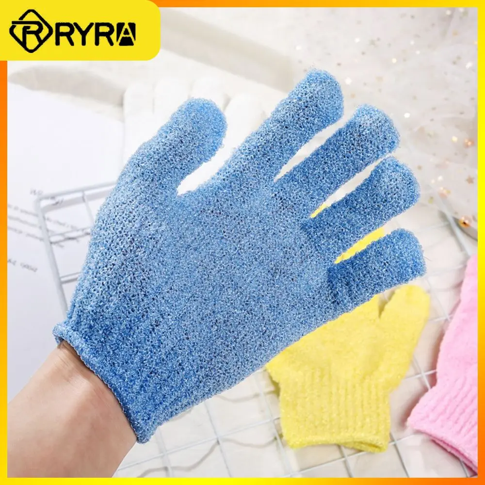 

Peeling Exfoliating Mitt Glove For Shower Scrub Gloves Resistance Body Massage Sponge Wash Skin Moisturizing SPA Fingers Glove