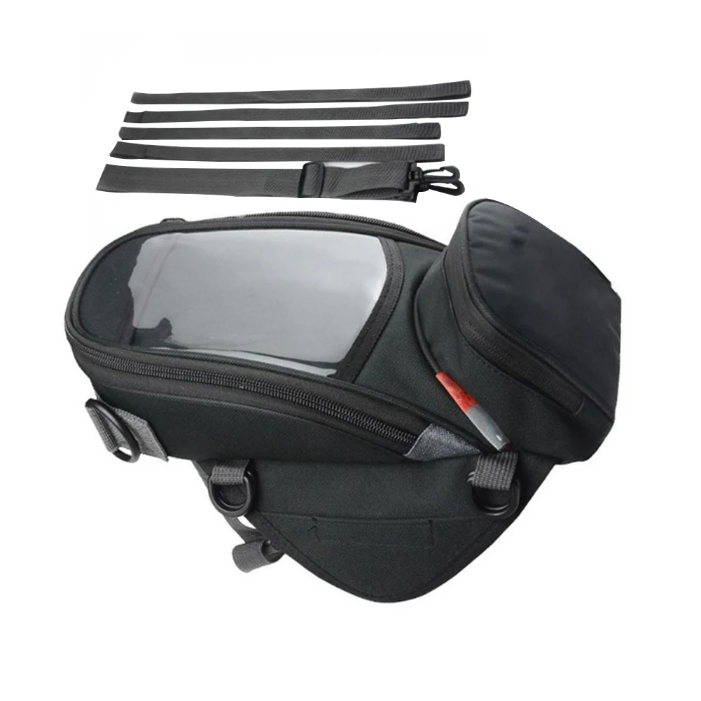 

Motorcycle New Fuel Bag Cell Phone Navigation Bags Organizer Multifunctional Oil Tank Back Rear Seat Bag Motorcycle Accessories