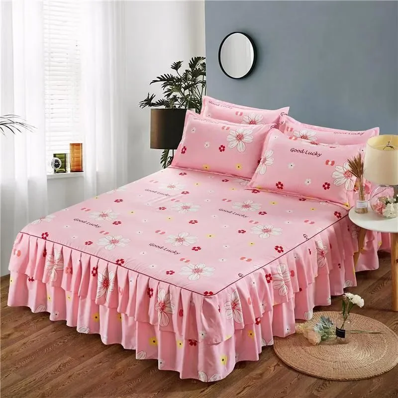 

Bilateral bed skirt bedspread Simmons bed cover