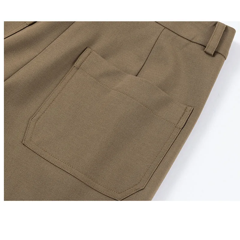 Светильник Роскошные атласные триацетатные женские укороченные прямые брюки