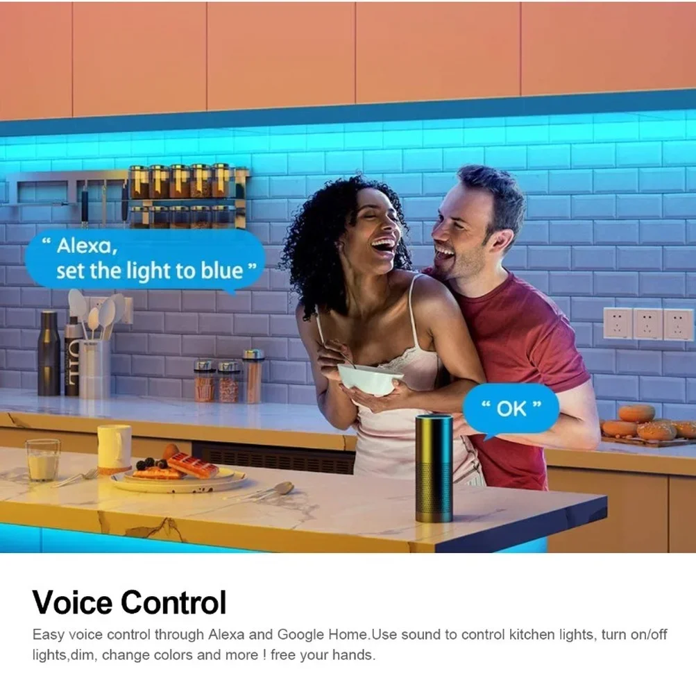 j inteligentny kontroler RGB z głosem i kontrolą aplikacji dla Google Echo Plus Zigbee 3.0 15A DC5-24V kompatybilny oświetl...