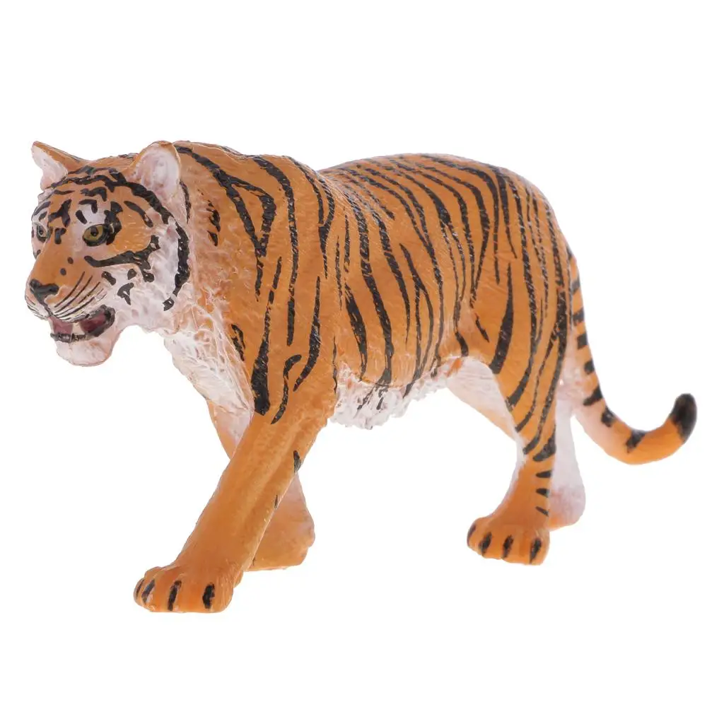 

Realistic Wild Animal Siberian Tiger Model Action Figures Child Toys