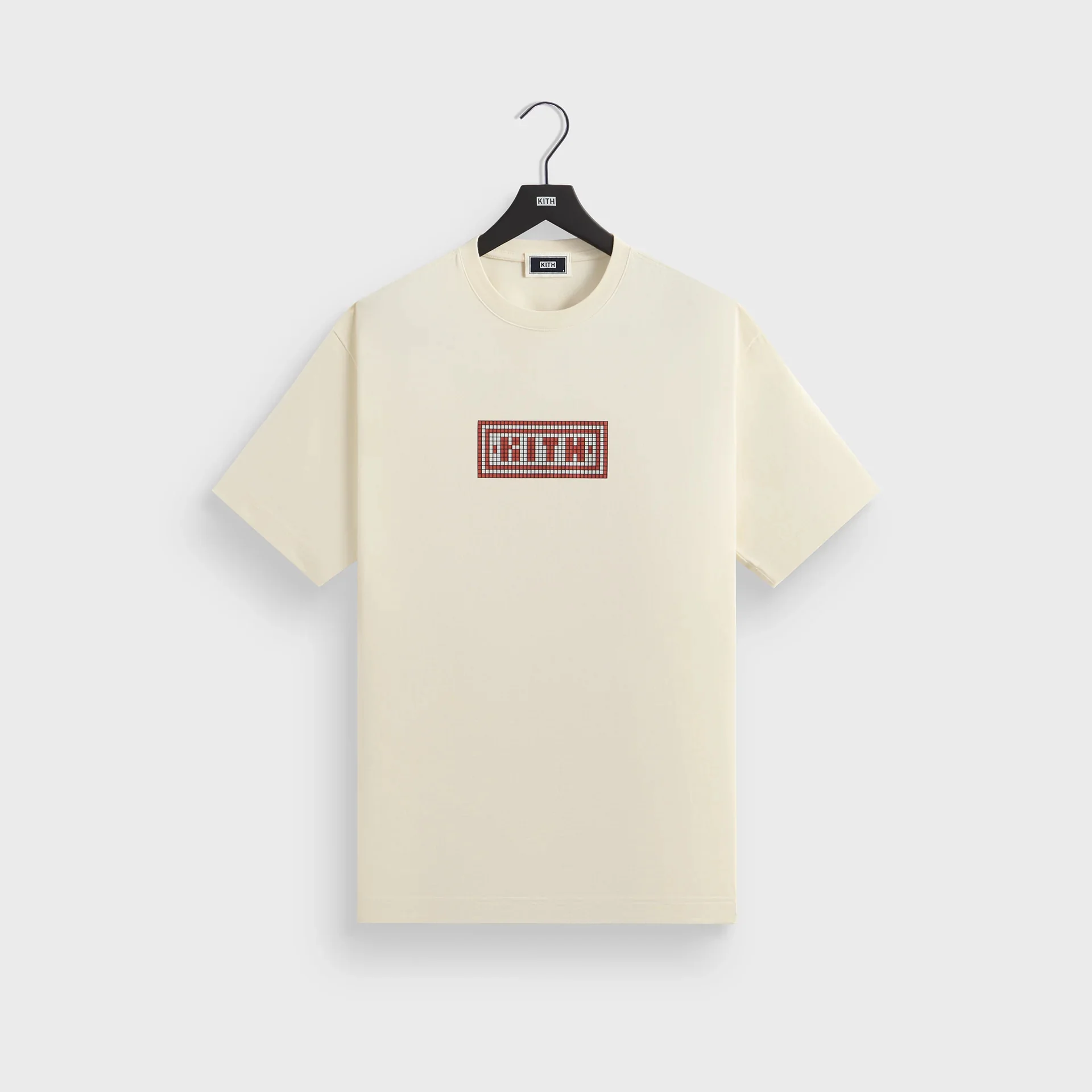 Фото Футболка KITH Box с цветочным принтом и логотипом, мужская и женская, с коротким рукавом, высококачественная, свободного кроя, хлопковая, уличная мода, топы, футболки №1