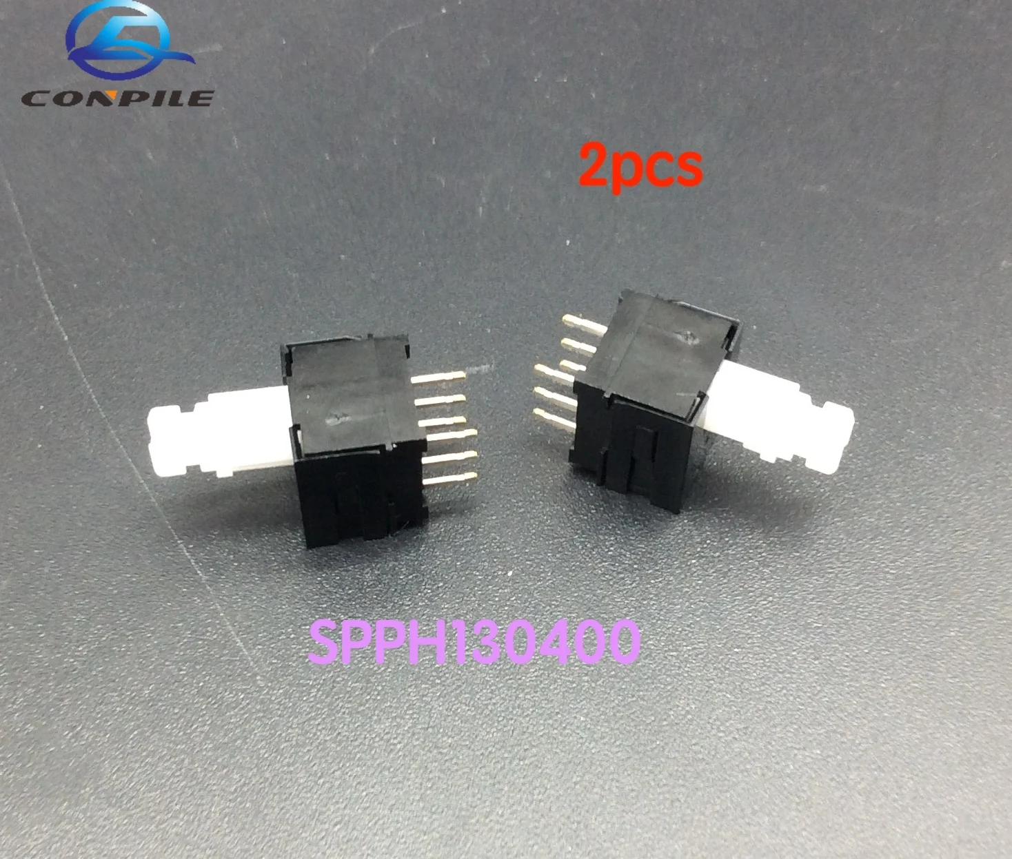 

2pcs SPPH130400 for ALPS 10*10*17.5 car emergency light self-locking switch
