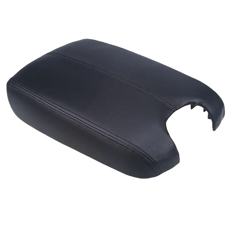 Черная/серая/бежевая кожаная крышка автомобильного подлокотника центральной