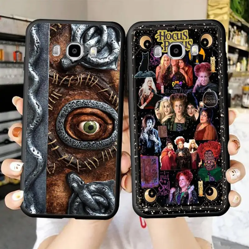 

Disney Hocus Pocus Phone Case For Samsung Galaxy J4 plus J6 J5 J72016 J7prime cover for J7Core J6plus