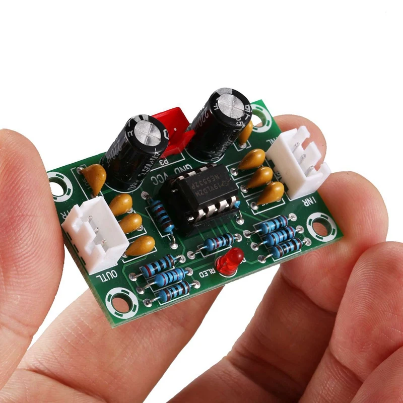 4х мини-предусилитель усилитель Op Amp модуля двухканальный предусилитель NE5532