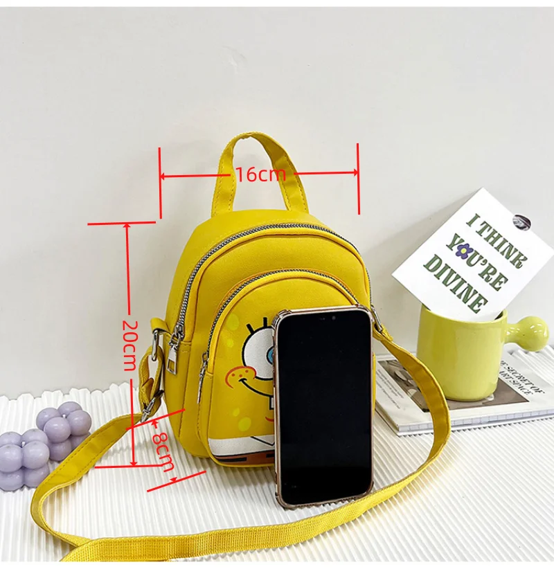 Наплечная Сумка Губка Боб сумка через плечо Патрик женская на молнии с